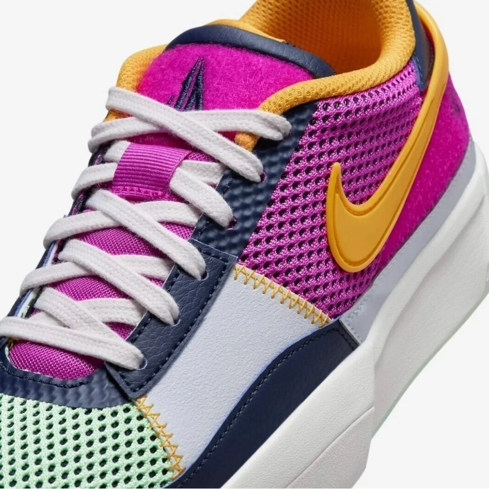 Nike Ja 1 SE GS “Welcome to Camp” Low Top Basketball Sneakers 7Y Kids
